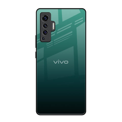 Palm Green Vivo X50 Glass Back Cover Online