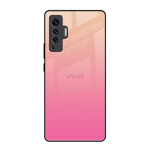 Pastel Pink Gradient Vivo X50 Glass Back Cover Online