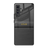 Grey Metallic Glass Vivo X50 Glass Back Cover Online