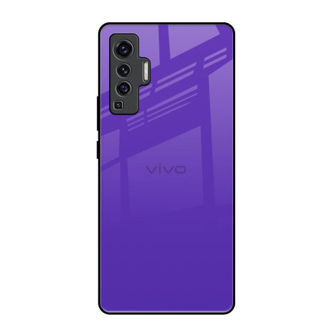 Amethyst Purple Vivo X50 Glass Back Cover Online