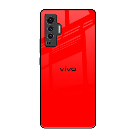 Blood Red Vivo X50 Glass Back Cover Online
