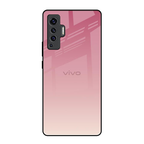 Blooming Pink Vivo X50 Glass Back Cover Online