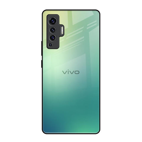 Dusty Green Vivo X50 Glass Back Cover Online