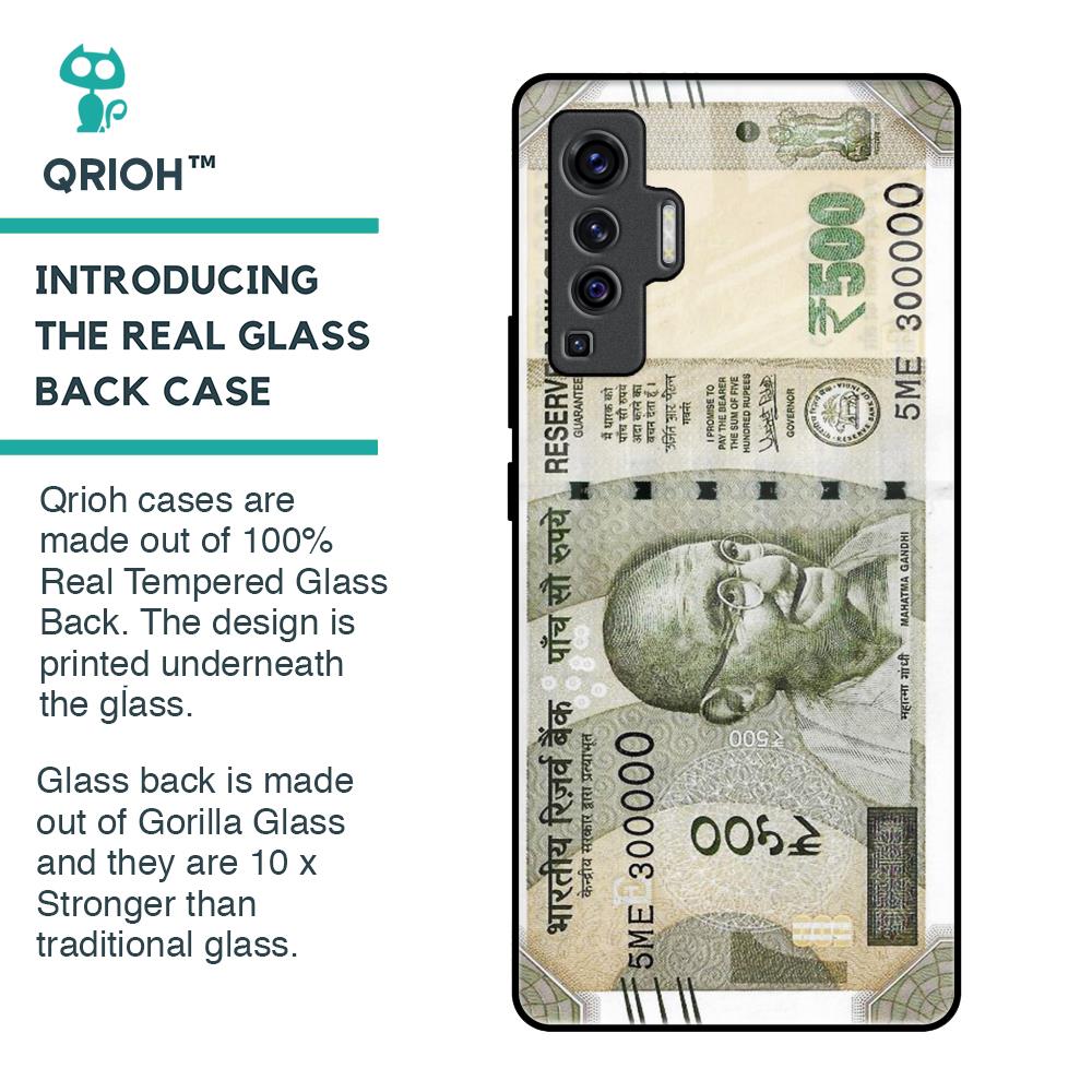 Cash Mantra Glass Case for Vivo X50