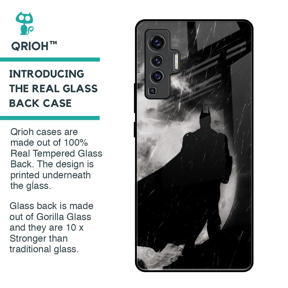 Dark Warrior Hero Glass Case for Vivo X50