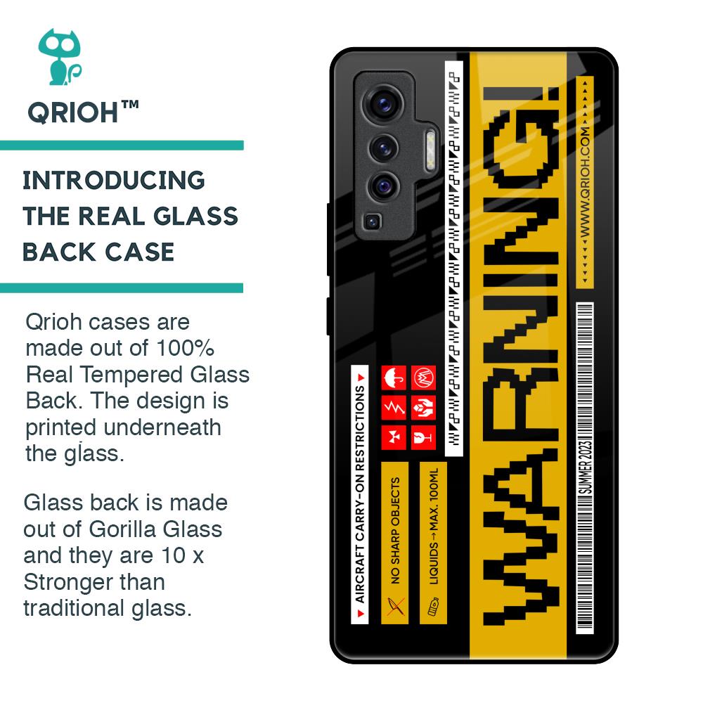 Aircraft Warning Glass Case for Vivo X50