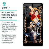 Shanks & Luffy Glass Case for Vivo X50