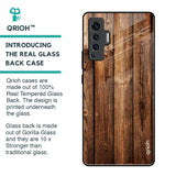 Timber Printed Glass Case for Vivo X50