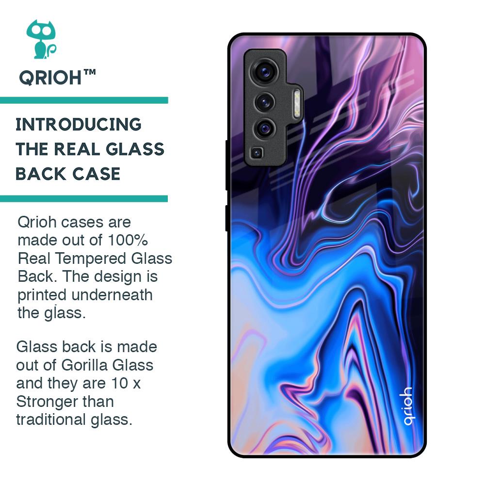 Psychic Texture Glass Case for Vivo X50