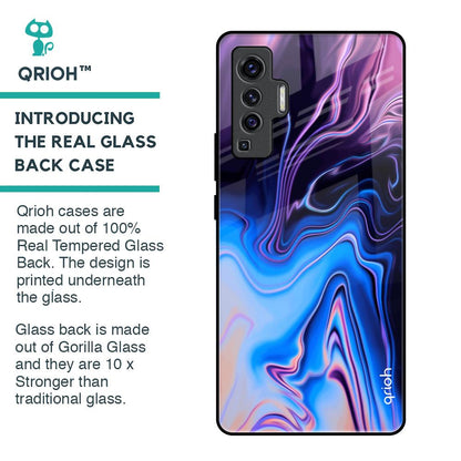 Psychic Texture Glass Case for Vivo X50