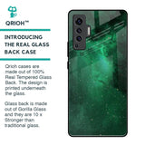 Emerald Firefly Glass Case For Vivo X50