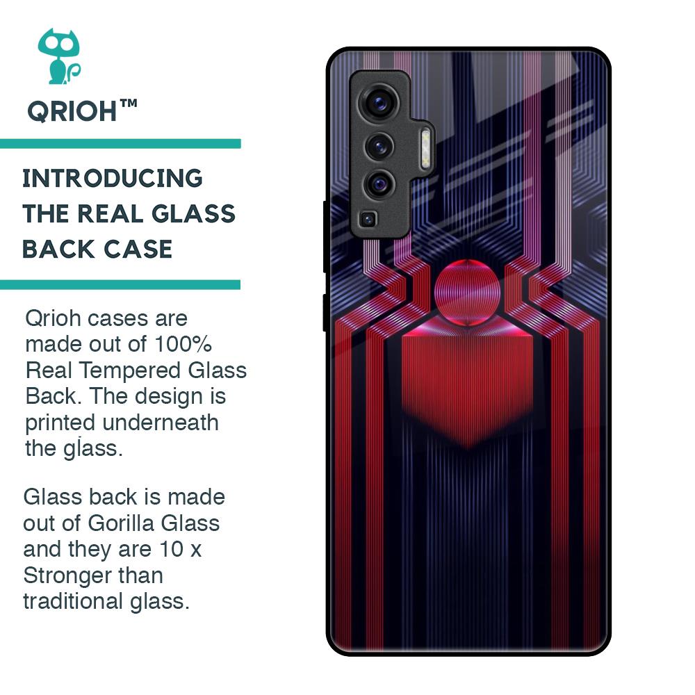 Super Art Logo Glass Case For Vivo X50