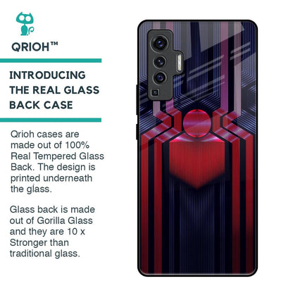 Super Art Logo Glass Case For Vivo X50