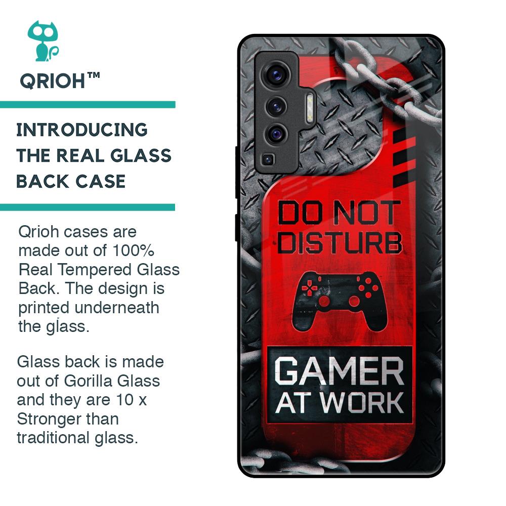 Do No Disturb Glass Case For Vivo X50