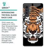 Angry Tiger Glass Case For Vivo X50