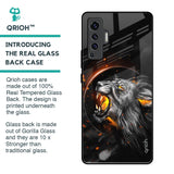 Aggressive Lion Glass Case for Vivo X50