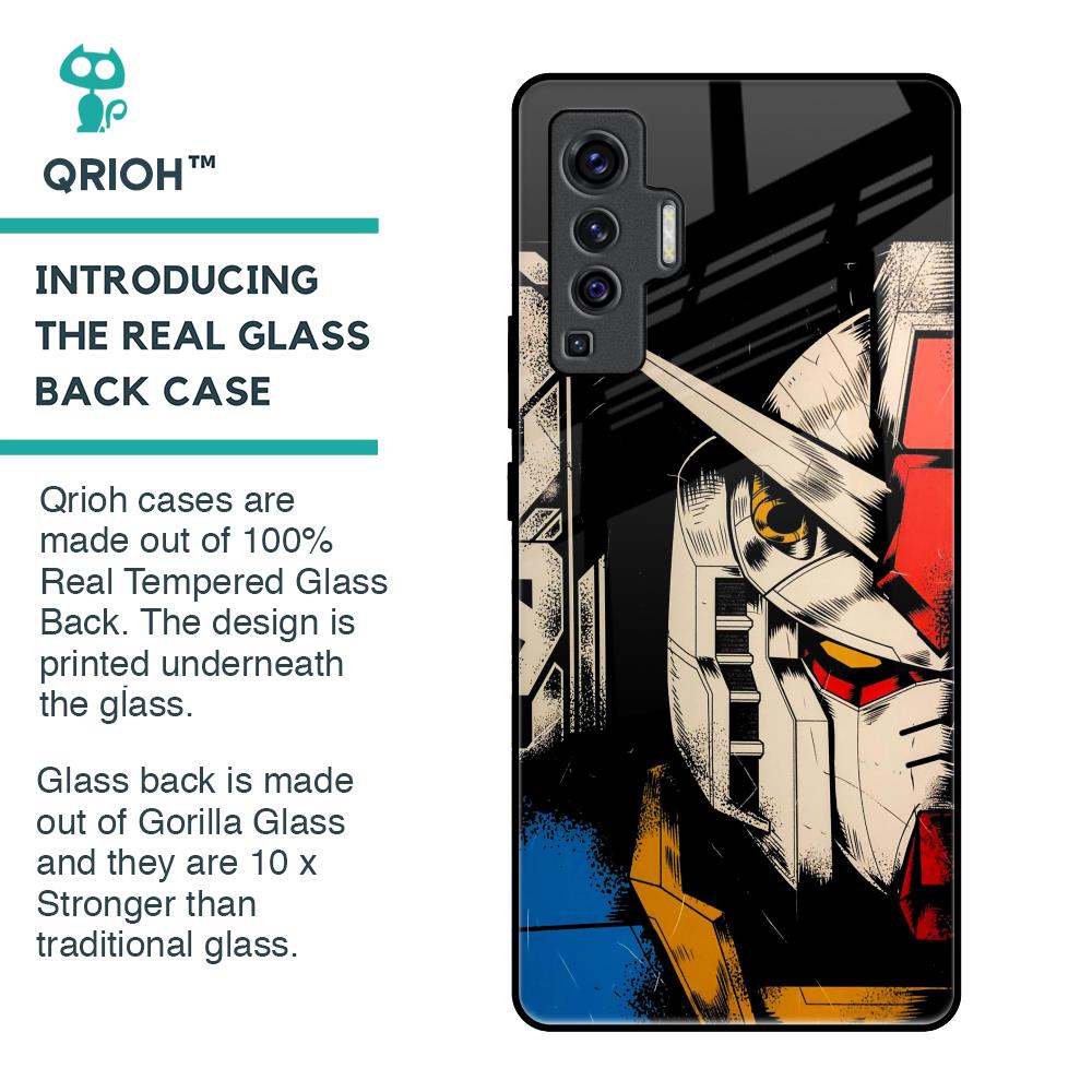 Transformer Art Glass Case for Vivo X50