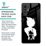 Monochrome Goku Glass Case for Vivo X50