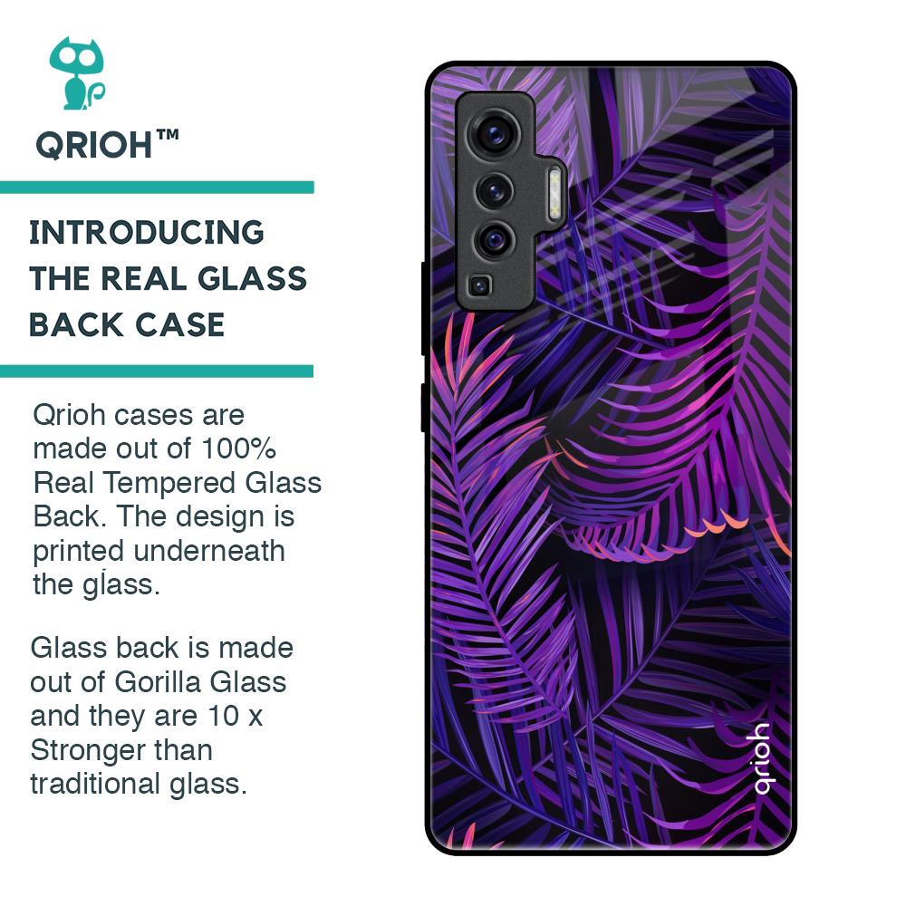 Plush Nature Glass Case for Vivo X50
