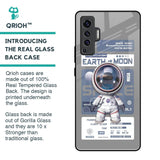 Space Flight Pass Glass Case for Vivo X50