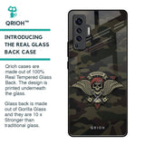 Army Warrior Glass Case for Vivo X50