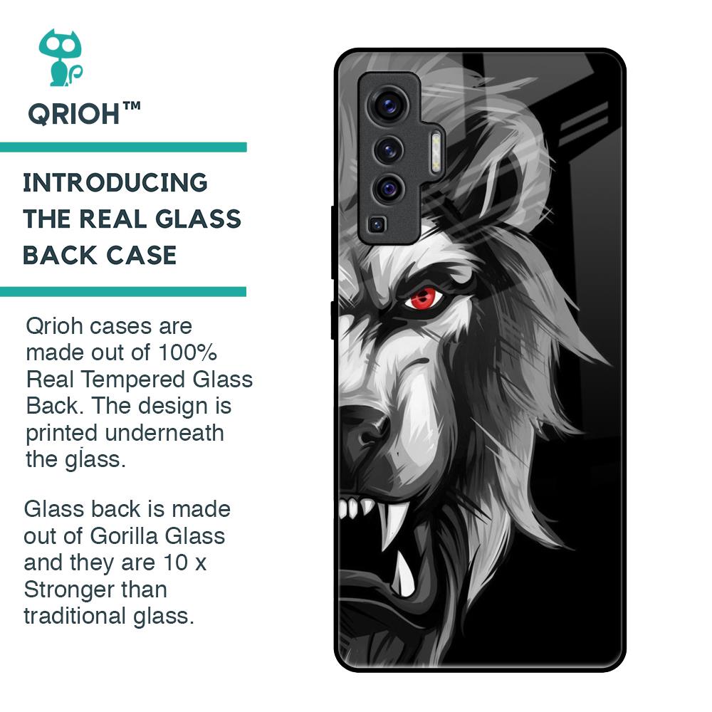 Wild Lion Glass Case for Vivo X50