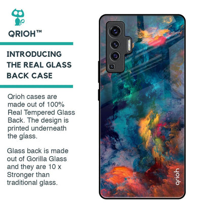 Cloudburst Glass Case for Vivo X50