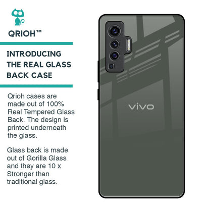 Charcoal Glass Case for Vivo X50