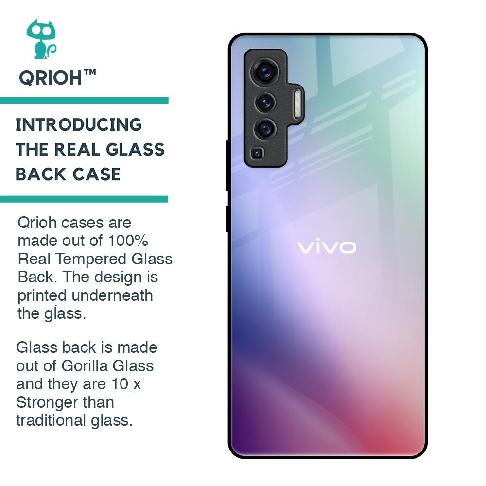 Abstract Holographic Glass Case for Vivo X50
