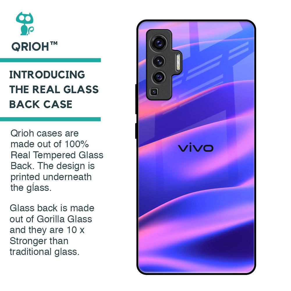 Colorful Dunes Glass Case for Vivo X50
