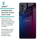Mix Gradient Shade Glass Case For Vivo X50