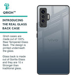 Smokey Grey Color Glass Case For Vivo X50