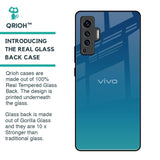 Celestial Blue Glass Case For Vivo X50