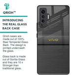 Grey Metallic Glass Case For Vivo X50