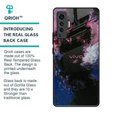 Smudge Brush Glass case for Vivo X50
