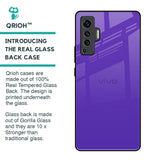 Amethyst Purple Glass Case for Vivo X50