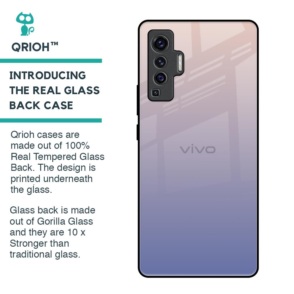 Rose Hue Glass Case for Vivo X50
