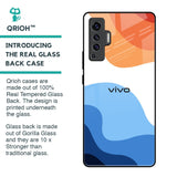 Wavy Color Pattern Glass Case for Vivo X50