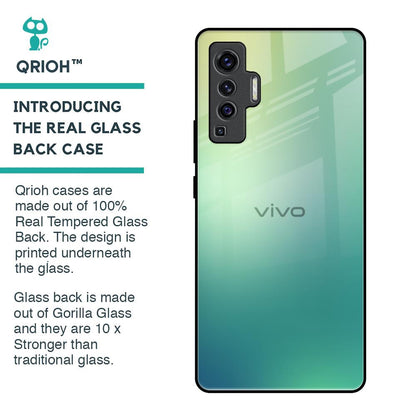 Dusty Green Glass Case for Vivo X50