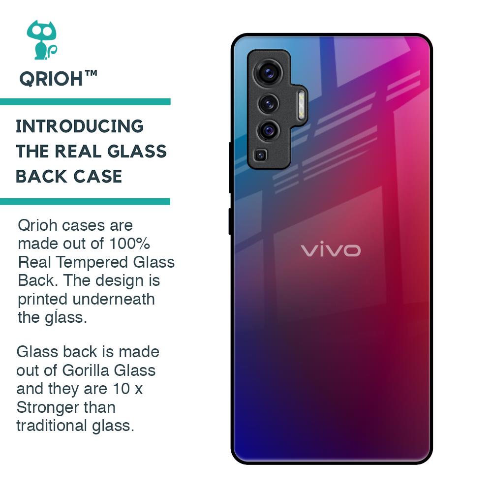 Magical Color Shade Glass Case for Vivo X50