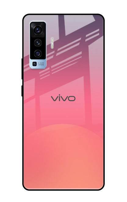 Sunset Orange Vivo X50 Glass Cases & Covers Online