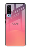 Sunset Orange Vivo X50 Glass Cases & Covers Online
