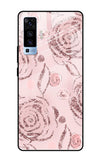 Shimmer Roses Vivo X50 Glass Cases & Covers Online