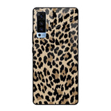 Leopard Seamless Vivo X50 Glass Cases & Covers Online