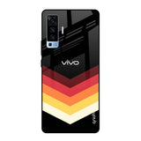 Abstract Arrow Pattern Vivo X50 Glass Cases & Covers Online