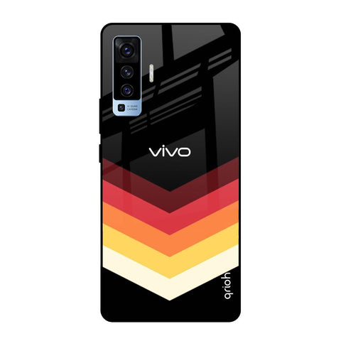 Abstract Arrow Pattern Vivo X50 Glass Cases & Covers Online