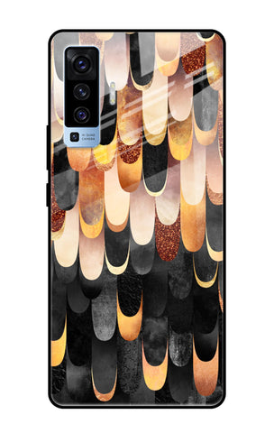 Bronze Abstract Vivo X50 Glass Cases & Covers Online
