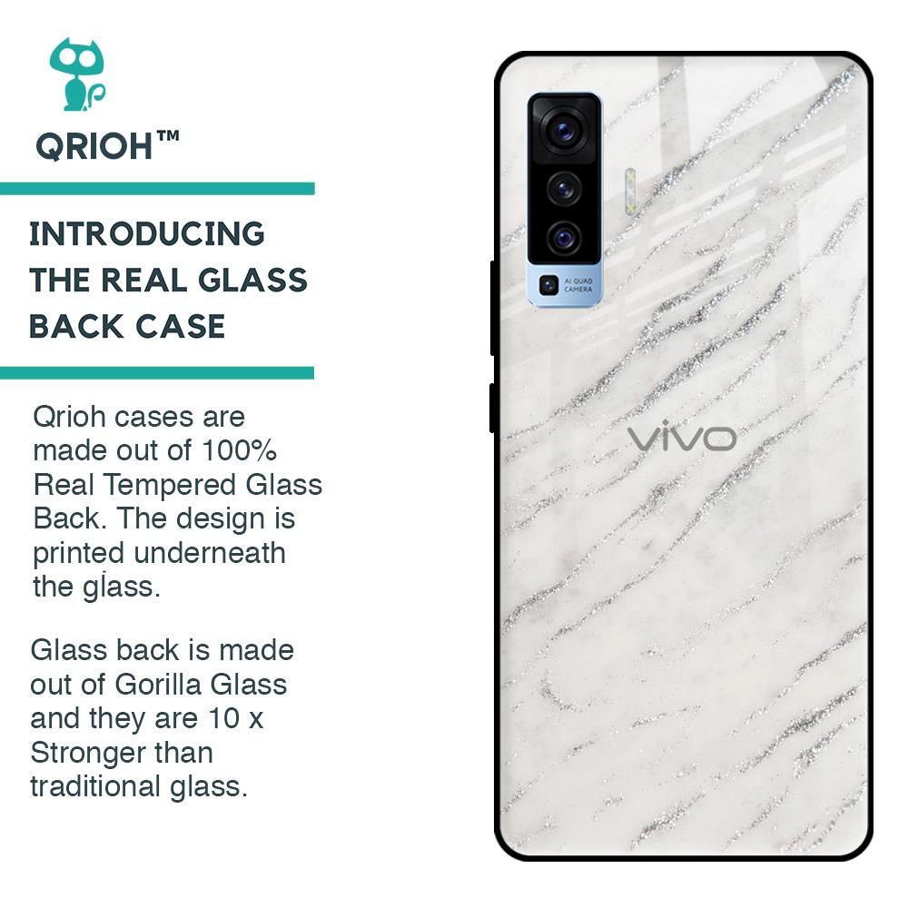Polar Frost Glass Case for Vivo X50