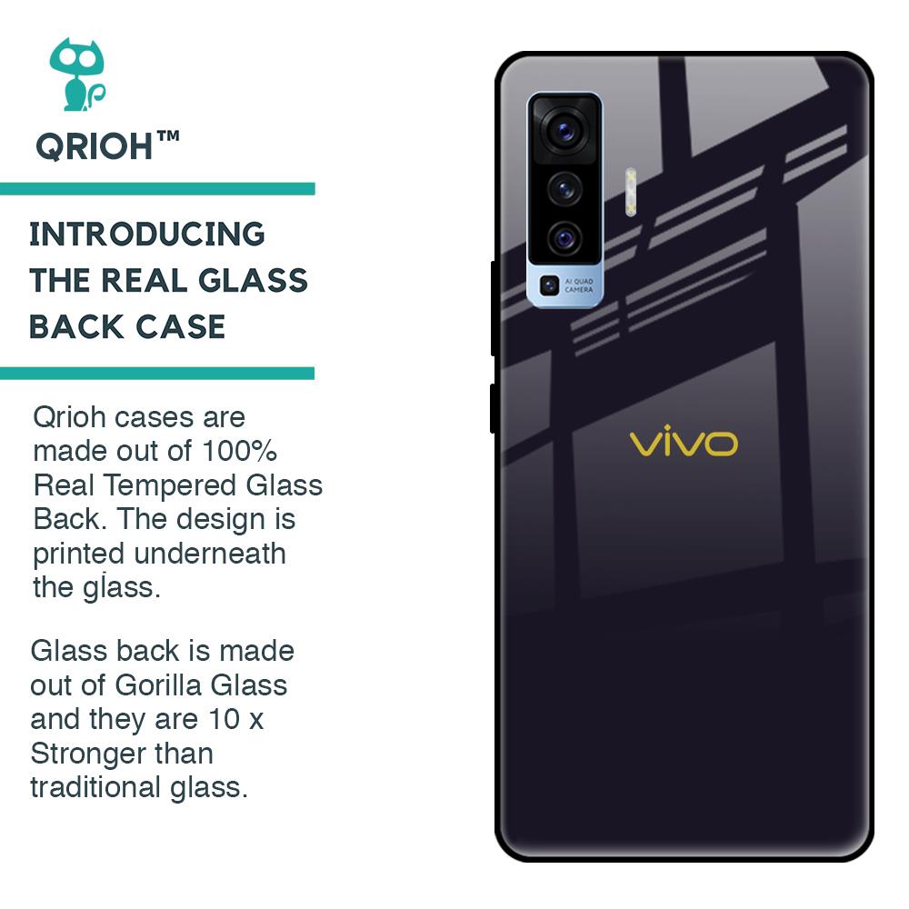 Deadlock Black Glass Case For Vivo X50