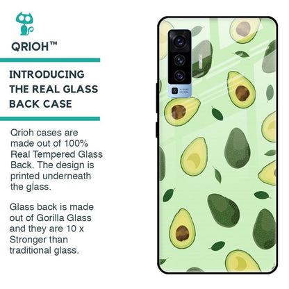 Pears Green Glass Case For Vivo X50